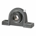 Iptci Pillow Block Ball Bearing Mounted Unit, 1.125 in Bore, Eccentric Collar Locking NAP206-18